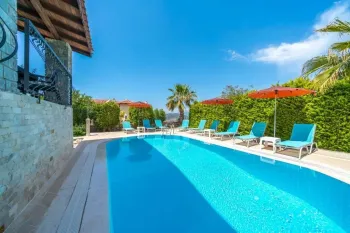 Private family villa in Ovacik with spacious pool